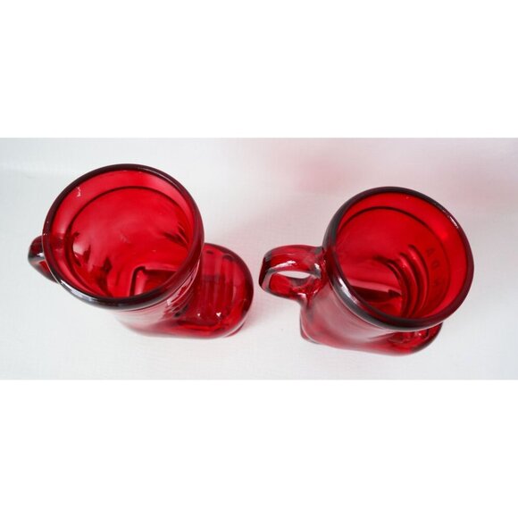 2 Molson Canadian Beer Skate Glasses Red Breweriana - Picture 4 of 6
